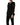 Dolce & Gabbana Black Wool DoubleBreasted Lace Sleeve Jacket
