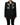Dolce & Gabbana Black Stripe Double-Breasted Blazer Jacket
