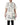 Dolce & Gabbana White Jacquard Garden Print Coat Jacket