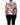 Dolce & Gabbana Multicolor Peony Print Polyester Coat Jacket
