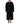 Dolce & Gabbana Black Belted Sheepskin Trench Coat Jacket