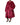 Dolce & Gabbana Fuchsia Belted Faux-Fur Trench Coat Jacket