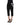 Dolce & Gabbana Black Lace Applique Pinstripe Cropped Pants