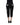 Dolce & Gabbana Black Lace Applique Pinstripe Cropped Pants