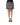 Dolce & Gabbana Black White Tweed Houndstooth Mini Skirt