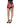 Dolce & Gabbana Black Pink Carnation Floral Print Jacquard Mini Skirt