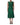 Dolce & Gabbana Green Floral Lace Cotton Sleeveless Midi Dress