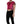 Dolce & Gabbana Pink Zebra Sleeveless Crew Neck Cropped T-shirt
