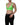 Dolce & Gabbana Neon Green Soft Cup Logo-Trim Bra Cropped Top