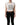 Dolce & Gabbana White Cotton DG Logo Print Cropped Jersey Top