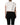 Dolce & Gabbana White Cotton DG Logo Print Cropped Jersey Top