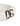 Dolce & Gabbana White Fleece Silver DG Logo Metal Buckle Belt