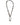Dolce & Gabbana Silver Tone Chain Signature DG Logo Pendant Necklace