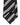 Dolce & Gabbana Black White Stripes Silk Adjustable Women Necktie Tie