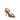 Miu Miu Brown Calf Leather Bos Taurus Stiletto Heel Sandals