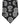 Dolce & Gabbana Black White Floral Silk Adjustable Women Necktie Tie