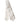 Dolce & Gabbana Off White Solid Silk Adjustable Women Tied Necktie Tie