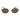 Gant Brown Metal Sunglasses