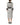 Dolce & Gabbana Black White Tweed Sheath A-line Midi Dress