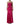 Dolce & Gabbana Hot Pink Ruched Satin Strapless Gown Dress