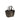 Saint Laurent Bicolor Napa Leather / Calf Bos Taurus Shoulder Bag