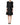 Dolce & Gabbana Black Floral Jacquard Flared A-line Dress