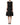 Dolce & Gabbana Black Floral Jacquard Sleeveless A-line Dress