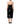 Dolce & Gabbana Black Strapless Red Rose Sequined Midi Dress