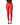 Dolce & Gabbana Red Nylon Stretch Slim Legging Trouser Pants