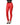 Dolce & Gabbana Red Nylon Stretch Slim Legging Trouser Pants