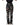 Dolce & Gabbana Black Logo Tape Cut Out Skinny High Waist Pants