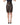 Dolce & Gabbana Black Floral Lace High Waist KneeLength Skirt