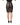 Dolce & Gabbana Black Floral Lace High Waist KneeLength Skirt