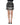 Dolce & Gabbana Black White Zebra Print Cotton High Waist Shorts
