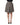 Dolce & Gabbana Brown Tweed Kick Pleat High Waist Mini Skirt