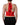 Dolce & Gabbana Red Viscose Sleeveless Halter Crop Tank Top