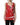 Dolce & Gabbana Red White Abstract Cotton Sleeveless Tank Top