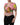 Dolce & Gabbana Pink Pineapple Vneck Short Sleeve Cropped Top