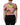 Dolce & Gabbana Pink Pineapple Vneck Short Sleeve Cropped Top