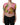 Dolce & Gabbana Pink Pineapple Vneck Short Sleeve Cropped Top
