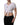 Dolce & Gabbana White Logo Embroidered TieWaist Cropped Top