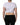 Dolce & Gabbana White Logo Embroidered TieWaist Cropped Top