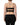 Dolce & Gabbana Black Sheer Tulle Bodysuit Cropped Corset Top