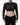 Dolce & Gabbana Black Nylon Fishnet Long Sleeve Cropped Top