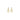 Rabanne Gold Resin Earrings