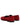 Dolce & Gabbana Red Suede Logo Slip On Flats Loafers Shoes