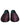 Dolce & Gabbana Maroon Glitter Lurex Logo Dress Loafers Shoes