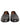 Dolce & Gabbana Silver Leather DG Logo Slip On Loafers Shoes
