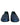 Dolce & Gabbana Blue Glitter Lurex DG Logo Dress Loafers Shoes