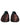 Dolce & Gabbana Maroon Jacquard Leather Slip On Loafers Shoes